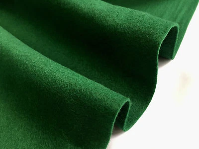 FELT FABRIC Material Craft Plain Colours Polyester 102cm Wide DARK GREEN - Image 1 of 3