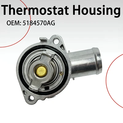 Aluminium Engine Coolant Thermostat For Dodge Grand Caravan 3.6L 2011 - 2019 Foto 1 de 4