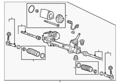 Genuine GM 2011-2017 Chevrolet Buick Verano Cruze Limited Steering Gear 39107560 - Изображение 1 из 2