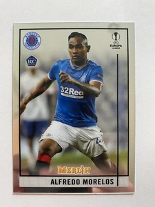 Alfredo Morelos 2020-21 Topps Chrome Merlin Champions League Rookie RC - Picture 1 of 2