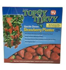 Topsy Turvy Strawberry Upside Down Hanging Planter New