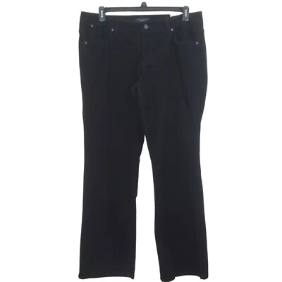 Talbots Signature Boot Cut Corduroy Pants Cords Black NWT Size 16 Casual - Image 1 of 4