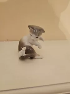 Lladro Tiere Katze und Maus Figur #05236 - Bild 1 von 2