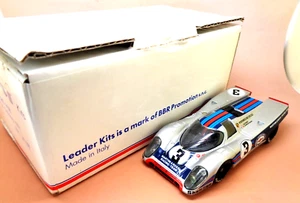 BBR LEADER PORSCHE 917 K Martini 12H Sebring 1971 Larousse Elford 1/43 Boite - Picture 1 of 9
