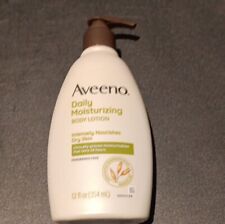 Aveeno Active Naturals Daily Moisturizing Lotion, Fragrance Free, 12 fl oz(L25)