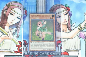 YuGiOh Valerifawn, Mystical Beast of the Forest BLAR-EN068 1st Ed Ultra Rare - Picture 1 of 2