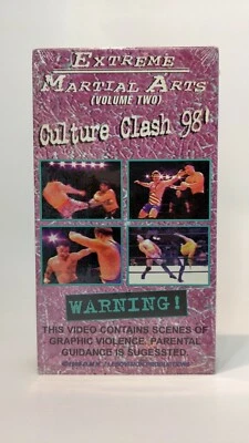 EXTREME MARTIAL ARTS 1998 Culture Clash Rare VHS Tape Sealed - Image 1 of 4