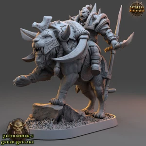 Rian Haaz on Cutter Cat - Wargaming Miniatures Fantasy Monster 32 mm - Imagen 1 de 3