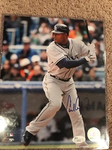 Carl Crawford Signed Tampa Bay Rays 8x10 Photo JSA - Picture 1 of 5