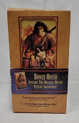 The Last of the Mohicans VHS & Cassette Tape Soundtrack 1992 - Image 1 of 4