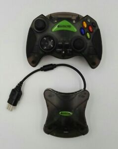 Competition Pro Xbox Wireless Controller and Receiver for Original Xbox Untested