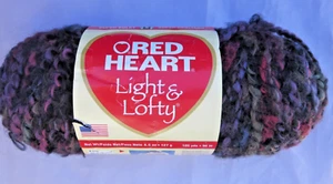 Red Heart Light  & Lofty Yarn - Nightline, 6 Super Bulky - Picture 1 of 5