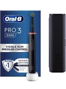 Oral-B Pro 3 3500 Electric Toothbrush - Black - High Quality - FREE NEXT DAY📦✅