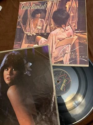 Simple Dreams Lp Linda Ronstadt Vinyl  1977 Elektra - Image 1 of 4