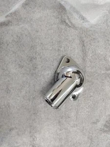 Spectre Chrome Thermostat Housing Water Neck For Pontiac V8 64-78 4737_SD - Picture 1 of 3