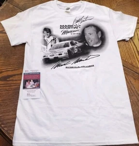 NICE Signed Autographed Mark Martin Vintage Shirt JSA COA Nascar Racing Museum - Picture 1 of 4