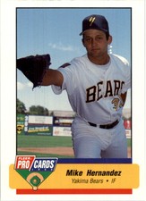1994 Yakima Bears Fleer/ProCards #3857 Mike Hernandez