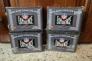 LOT OF 4 SEALED 1993 NFL Upper Deck Football Super Bowl Series - NFL Experience - Picture 1 of 3