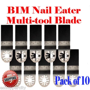 10 Nail Eater Oscillating MultiTool Saw Blade For metal nail cutting - Picture 1 of 3