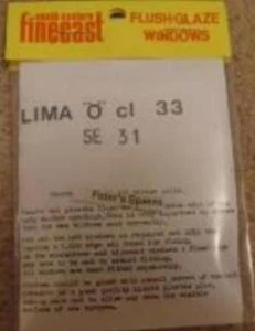 Ventanas empotradas SE-31 Lima clase 33 diésel calibre O - Imagen 1 de 1