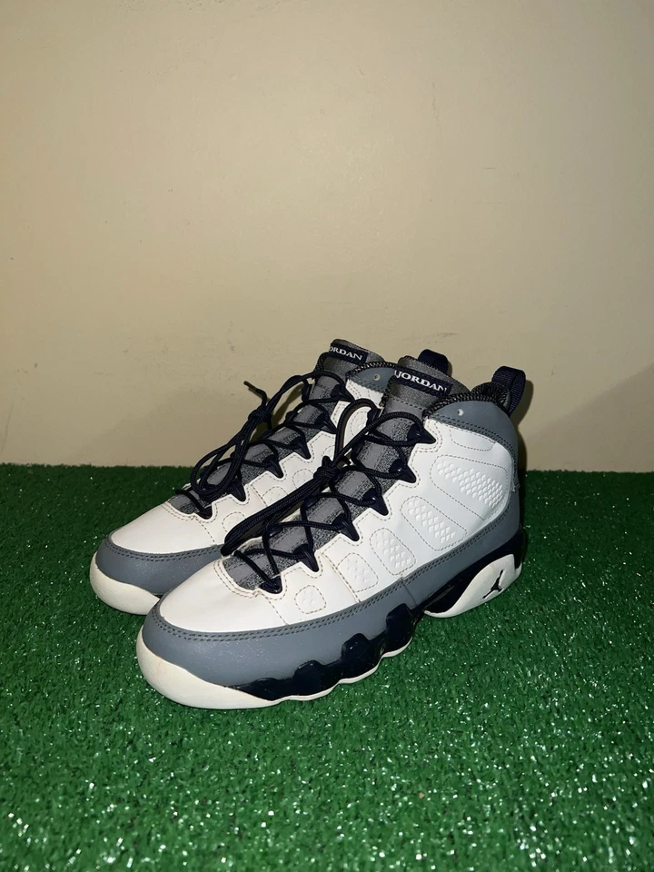 Nike Air Jordan Retro 9 GS Imperial Púrpura Gris Blanco 537736-109 Talla 5.5Y Foto 1 de 4