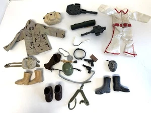 Vintage GI Joe Action Figure Clothes Boots Weapons Accessories - Picture 1 of 10