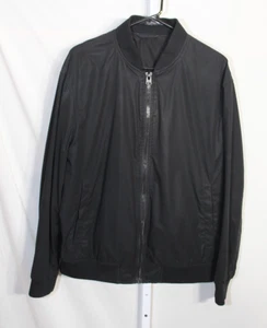 Zara Herren Bomberjacke schwarz mit Reißverschluss Gr. L - Bild 1 von 7
