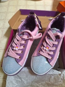 My Little Pony Pipp Ground Up Girls Kids Shoes Sz 3 - Picture 1 of 7