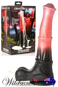 NEW Creature Peniss Centaur Explosion 9.6 inch Silicone Squirting Equine Dildo - Picture 1 of 7