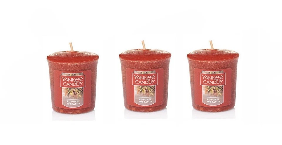 Lote de 3 velas votivas Yankee Candle, sampler 1,75 oz - variaciones Foto 1 de 1