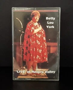 BETTY LOU YORK LIVE AT REFRO VALLEY CASSETTE TAPE Barn Dance KY Country Comedy - Picture 1 of 3