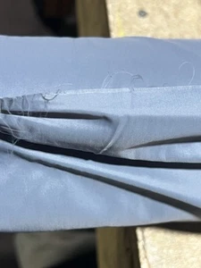 Mid Grey Nylon Jacket Liner Fabric 60”W Garment Material by the Yard - Picture 1 of 6