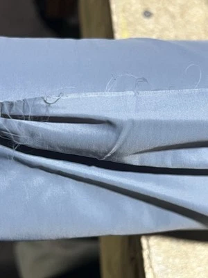 Mid Grey Nylon Jacket Liner Fabric 60”W Garment Material by the Yard - Image 1 of 4