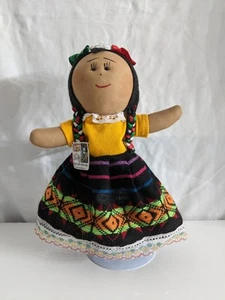 11" Recuer Dos Mexicanos Traditional Handmade Mexican Doll - Picture 1 of 9