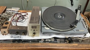 Tocadiscos y sistema de volumen remoto ELAC Miracord 10 de colección ~ Fisher Presidential - Imagen 1 de 24