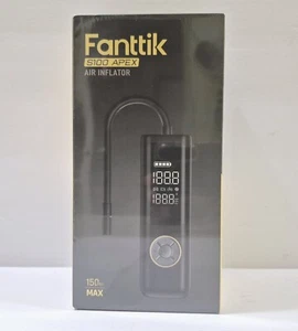 Fanttik S100  APEX Powerful Portable Air Pump & Tire Inflator w/ Power Bank - Picture 1 of 4
