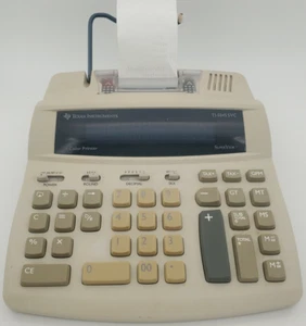 Texas Instrument TI-5045SVC 2-Color Printer Calculator - Used, Good Condition - Picture 1 of 8
