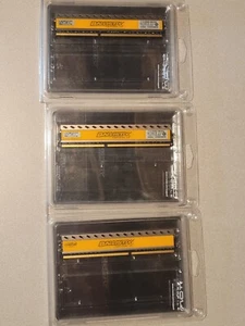 12 GB Crucial Ballistix Tactical 3x4GB DDR3 1600MHz BLT4G3D1608ET3LX0.16FER2 - Picture 1 of 4