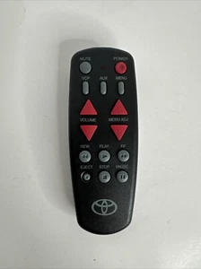 Toyota OVERHEAD ENTERTAINMENT REMOTE CONTROL RC303R2-A 5109 - Rare Tested Works - Picture 1 of 7