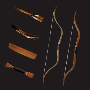 52" Archery Traditional Handmade Recurve Bow Horse bow for Horse Back Hunting - Picture 1 of 5