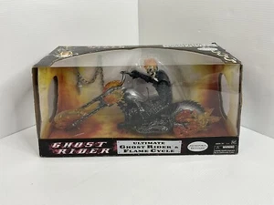 Hasbro Ghost Rider Ultimate Ghost Rider and Flame Cycle 77018 New Sealed 2007 - Picture 1 of 20