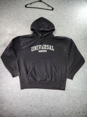 环球影城连帽衫男式 2XL 黑色长袖套衫 — 第 1/4 张图片