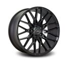 To Suit Nissan Murano Wheels Package: 20X8.5 Simmons Eu1 Satin Black And Nitt...