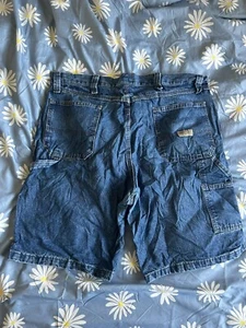 Pantalones cortos de mezclilla azules Wrangler para hombre talla 36 estilo verano W36 - Imagen 1 de 4