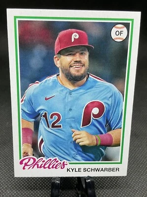 2022 Topps Archives #141 Kyle Schwarber - Philadelphia Phillies - Image 1 of 3
