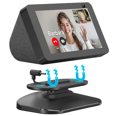 Soporte Cargador Magnético Compatible con Amazon Echo Show 5 1ª y 2ª Generación Foto 1 de 4