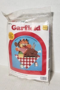 Vintage Millcraft Kunststoff Leinwand "Garfield Key Holder" Kreuzstich Kit versiegelt neu - Bild 1 von 6