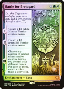 Magic The Gathering MTG BATTLE FOR BRETAGARD FOIL Prerelease Cards NM - Picture 1 of 1