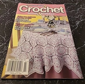 LB2 CROCHET HOME & FAMILY MAGAZINE, MARCH 2001 #81 - Picture 1 of 11