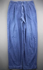 Pantalones de mezclilla vintage para mujer Levi's ropa deportiva plisados de gran altura EE. UU. talla 18 (31x30) - Imagen 1 de 11